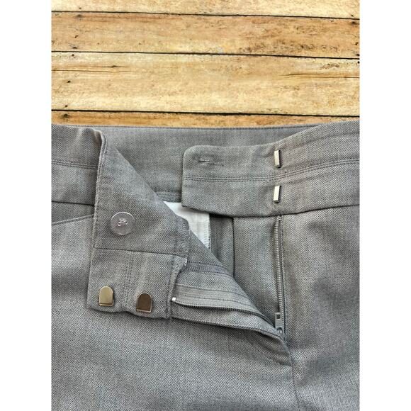 LOFT by Ann Taylor Gray Dress Pants Career Workwear Size 8 Petite - Picture 6 of 6